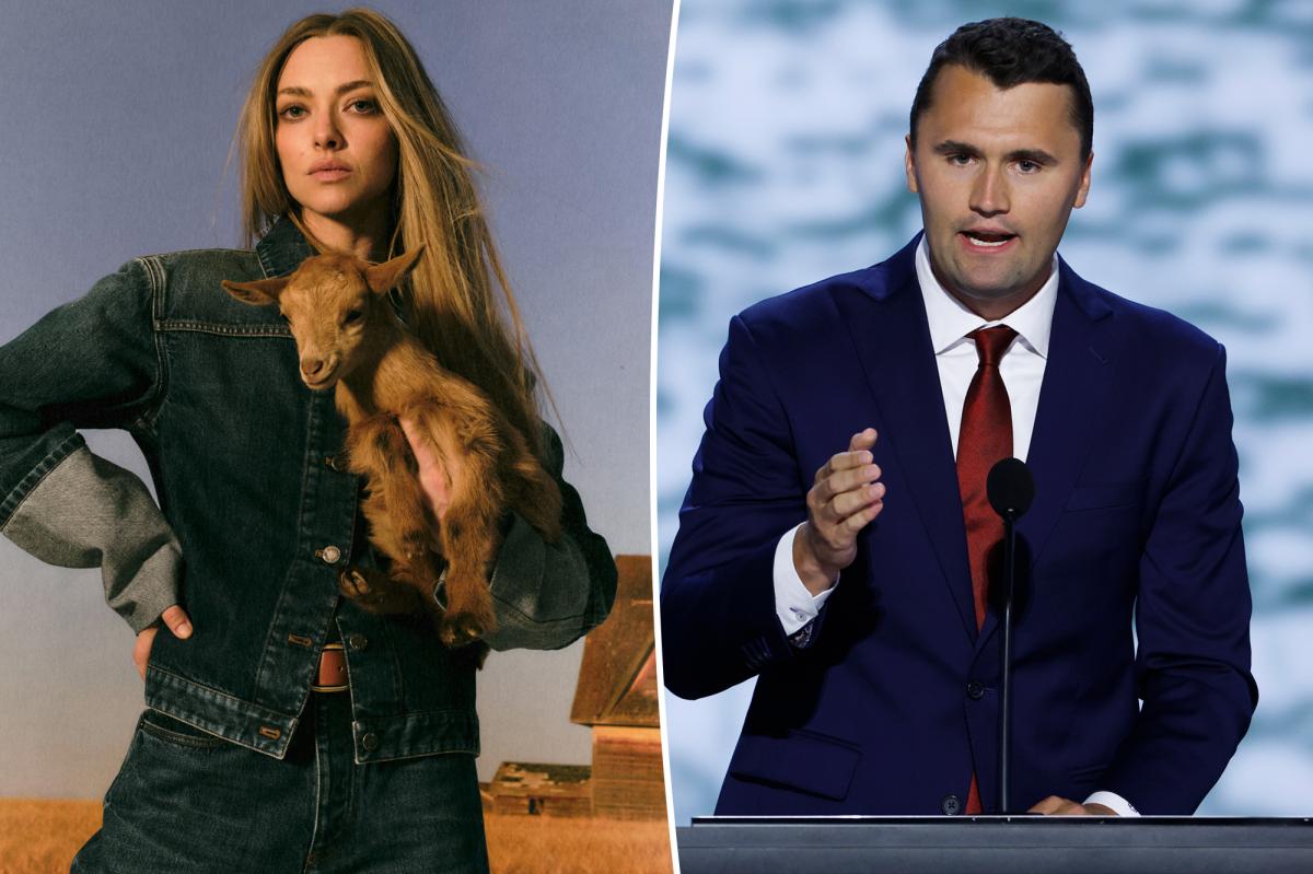 Amanda Seyfried väidab, et pidi pärast Charlie Kirki kriitikat palkama ihukaitsja