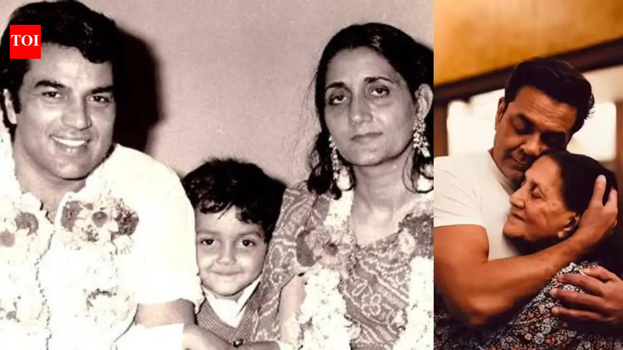 Bobby Deol ütleb, et tema ema Prakash Kaur ei lasknud Dharmendra kuulsust ja hiilgust enda kätte saada, ta oli lihtne: "Emal on laste eluolus suur roll" | Hindi filmiuudised