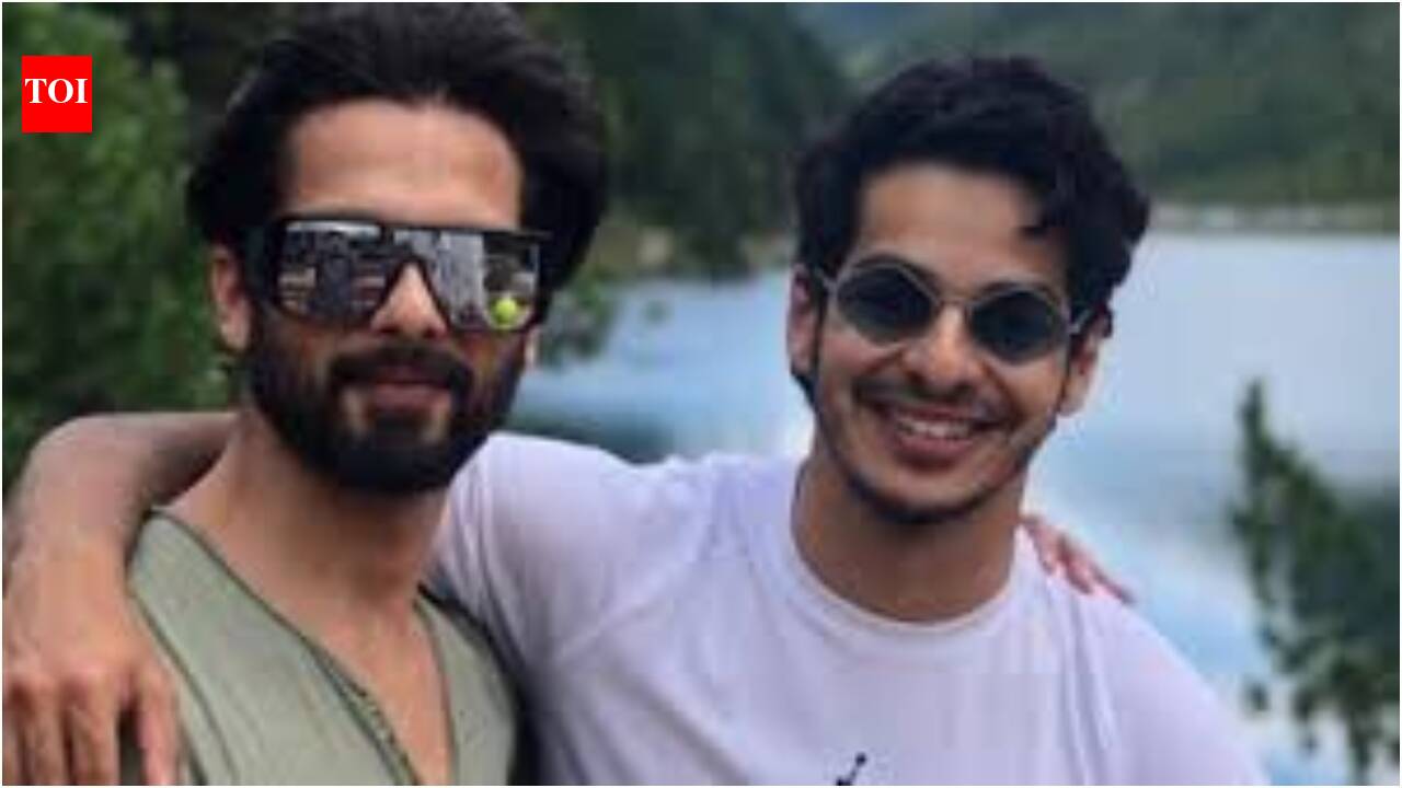Ishaan Khatter: "Ta on mu mähkmeid vahetanud, nii et kõik vaidlused lõppevad sõnadega "Ma olen sinust vanem": Ishaan Khatter avab oma 15-aastase vanusevahe filmi "Kokteil 2" staari Shahid Kapooriga | Hindi filmiuudised