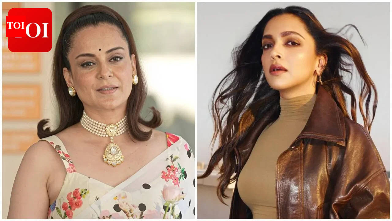 Kangana Ranaut avaldab haruldase hüüe Deepika Padukonele, põrutades Bollywoodi ebakindluskultuuri: "Liiga palju negatiivsust" | Hindi filmiuudised