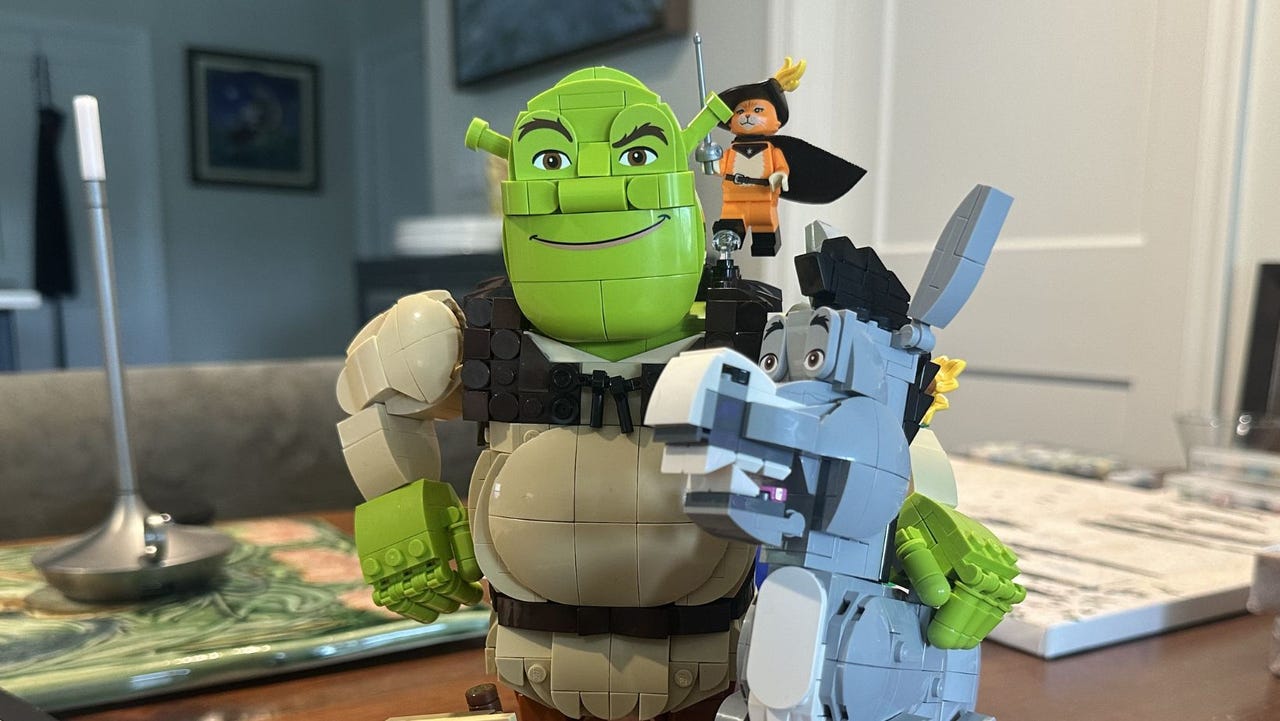 LEGO Shrek, eesel ja puss saapades ülevaade