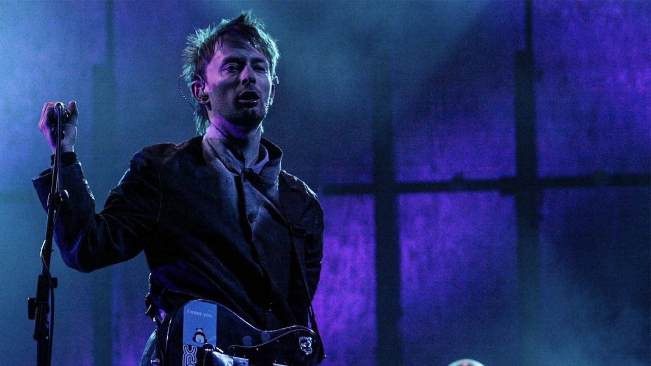 Thom Yorke, Radiohead, Glastonbury 2003
