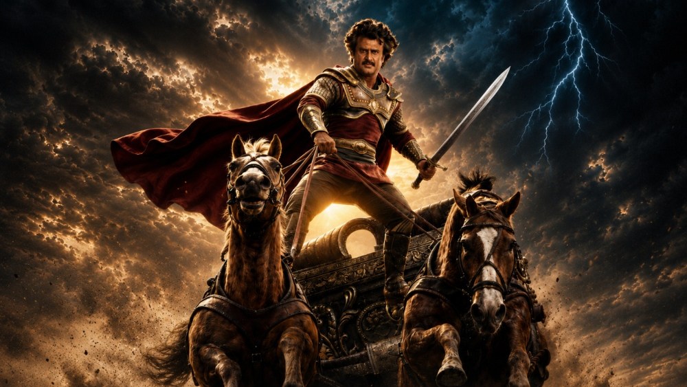 Rajinikanthi "Kochadaiiyaan" AI Remaster juhib Eros UK Slate'i