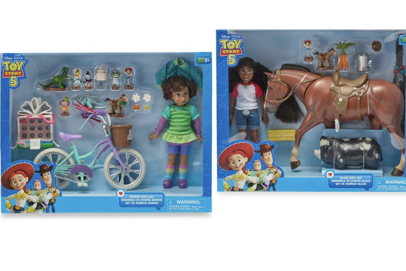 "Toy Story 5" Bonnie ja Blaze Doll debüteerib Disney Store'is